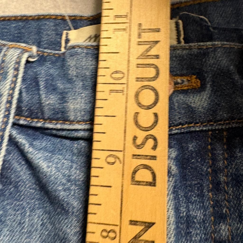 Madewell The High Rise Slim Boyjean Jeans Womens 27 Blue Denim Stretch