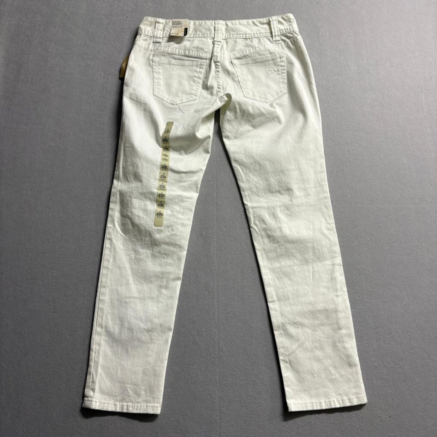American Rag Cie Womens Super Skinny Jeans Size 3-S White Denim Stretch NWT