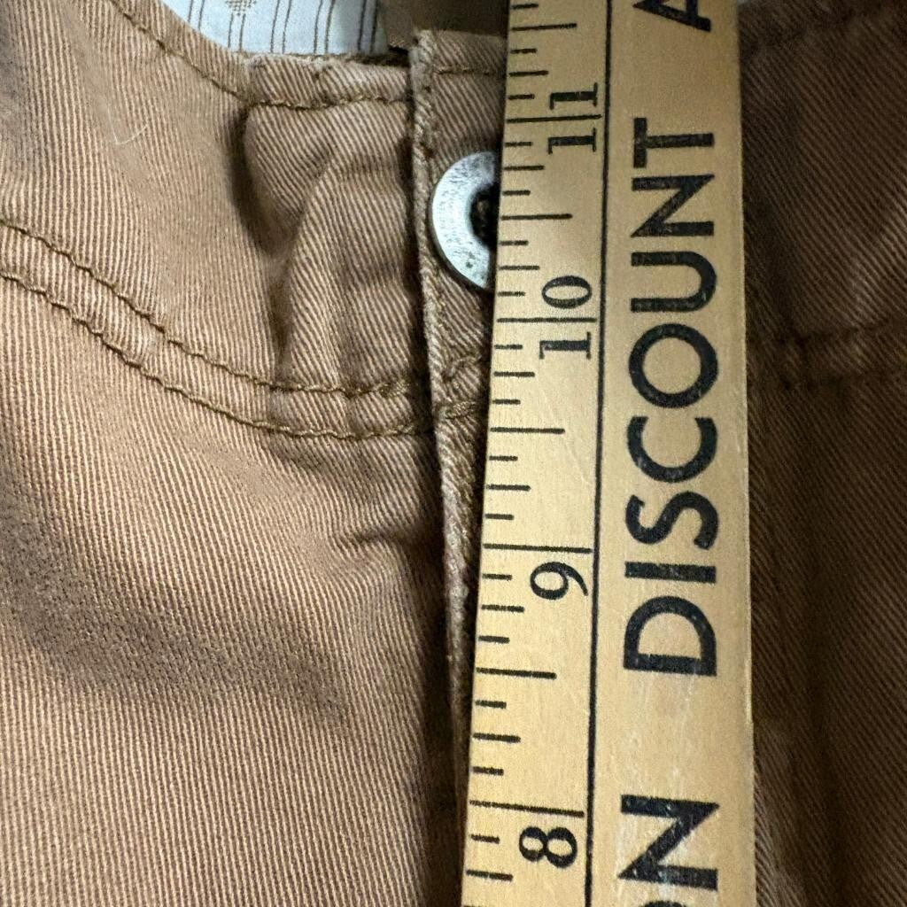 Abercrombie & Fitch Mens Cargo Pants 32x32 Brown Cotton Multi Pocket Vintage