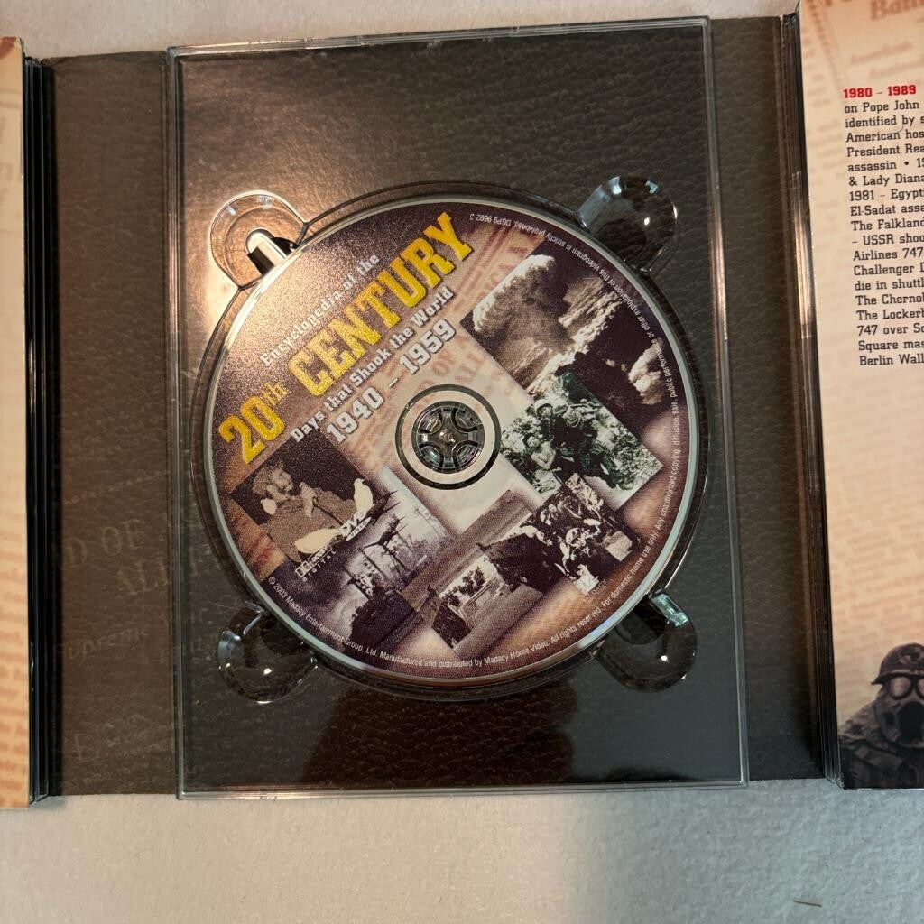 Encyclopedia of the 20th Century Days That Shook the World DVD 5-Disc Box Set