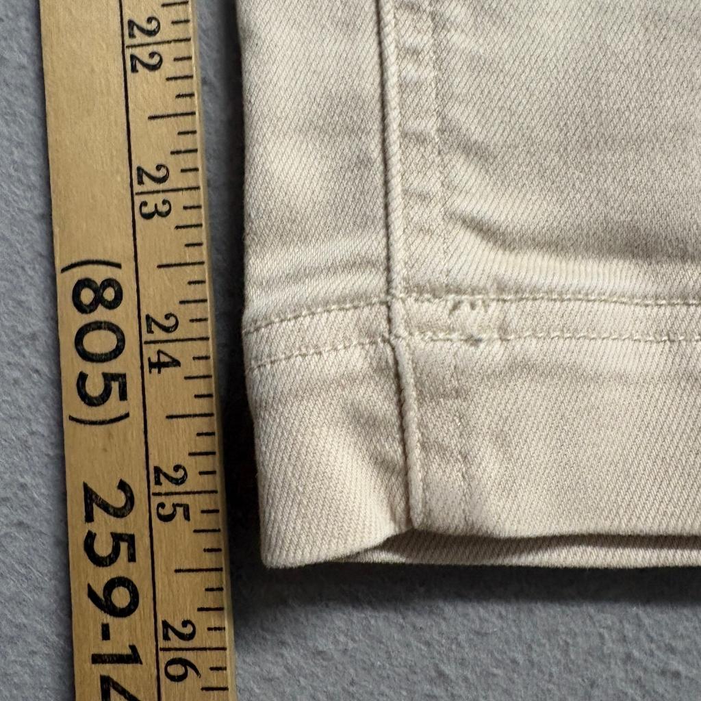 Everlane The Slim Leg Crop Pants Womens 4 Beige Khaki Chino Utility High Rise