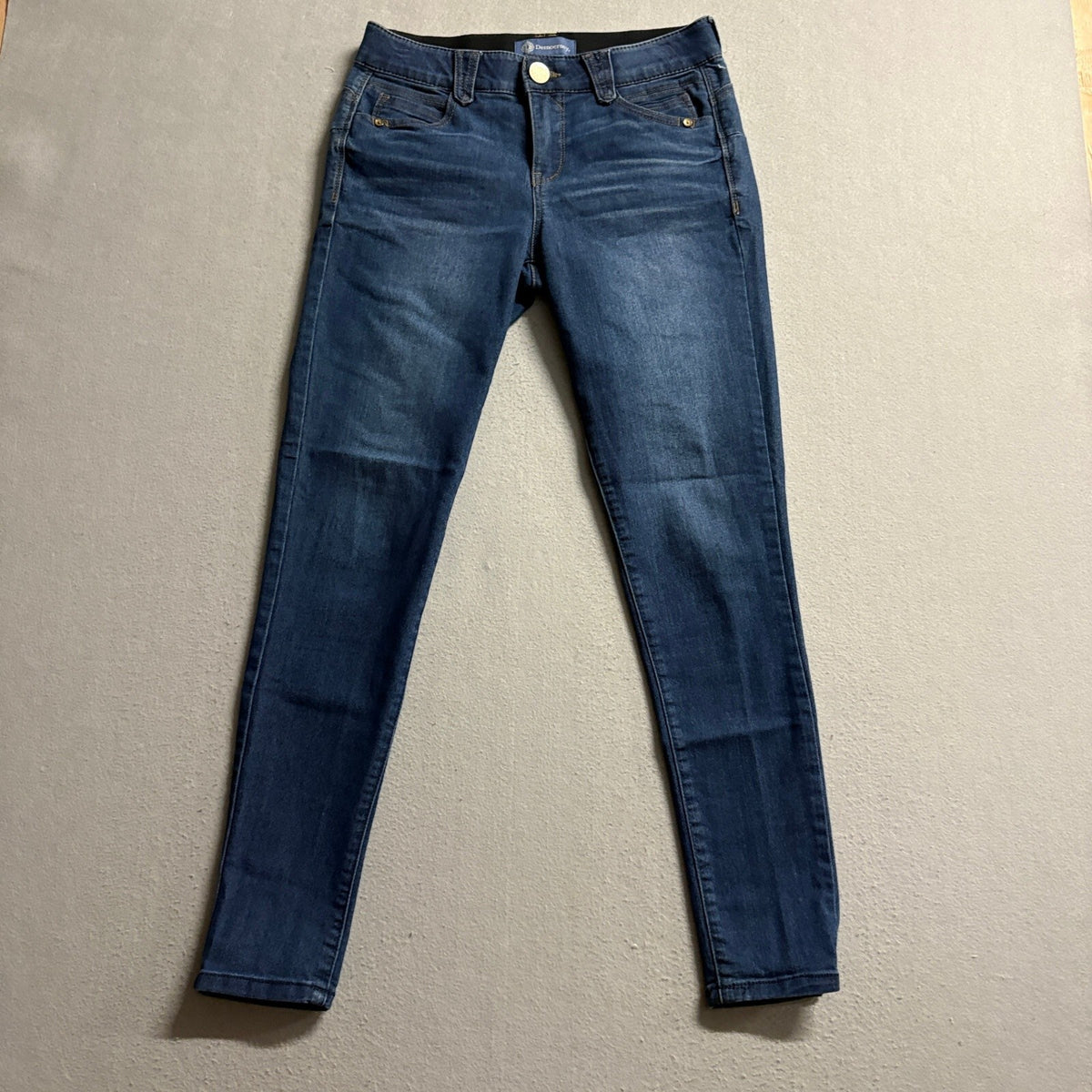 Democracy Ab solution Skinny Jeans Womens Size 6 Blue Denim Stretch Slim