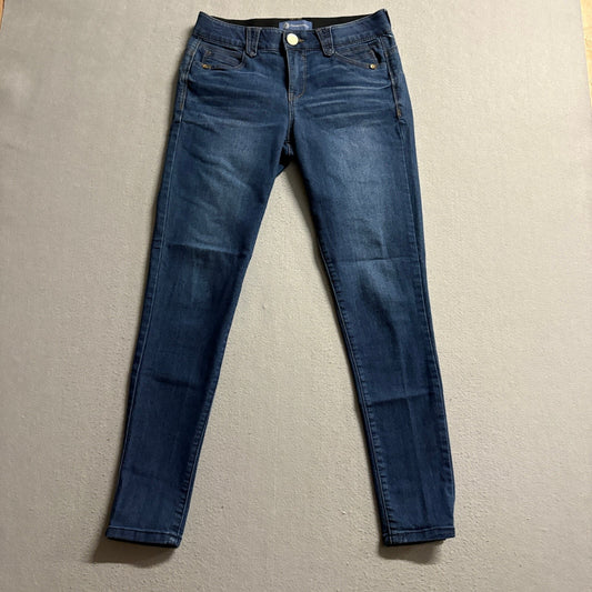 Democracy Ab solution Skinny Jeans Womens Size 6 Blue Denim Stretch Slim