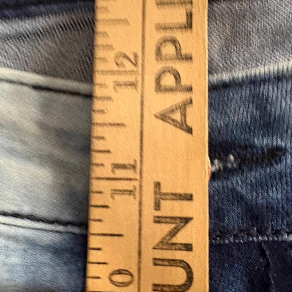 Brooklyn Laundry Jeans Mens 36x32 Light Wash Acid Bleach Distressed Stretch