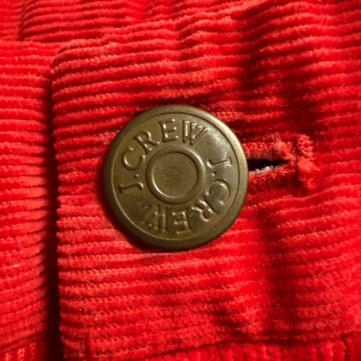 J. Crew Womens Red Corduroy Favorite Fit Stretch Bootcut Pants Size 4 Short 4S