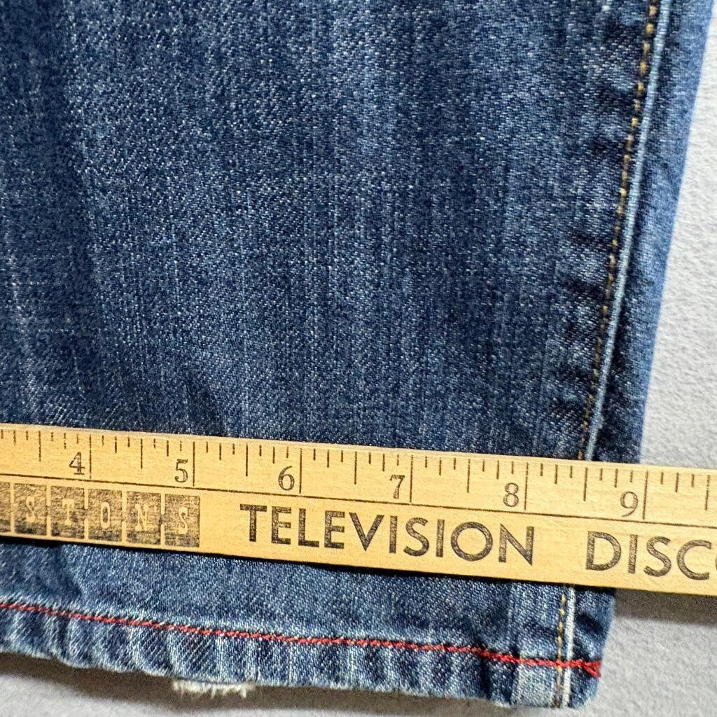 Nautica Jeans Mens 40x30 Blue Denim Straight Leg Classic Fit Pants