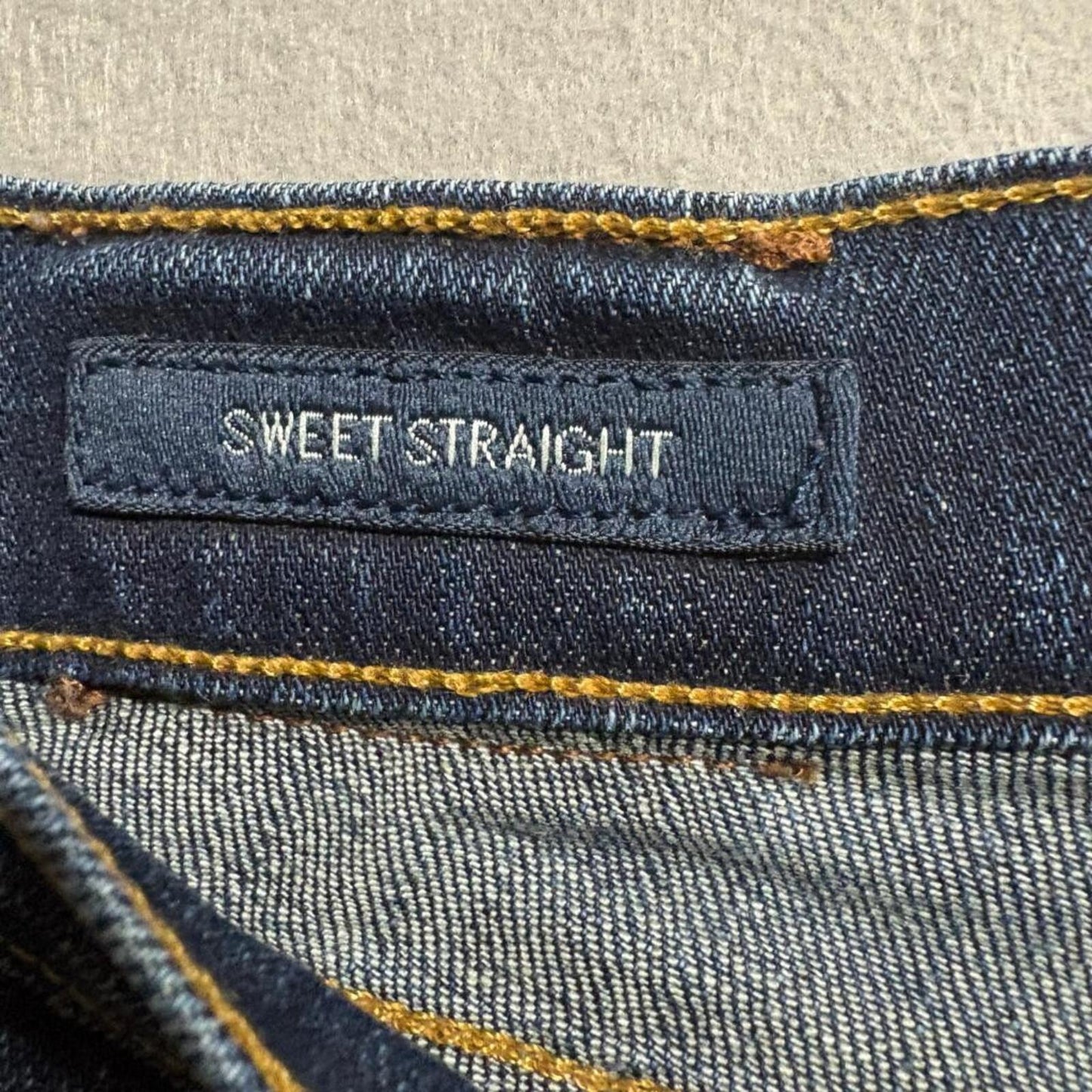 Lucky Brand Sweet Straight Ankle Jeans Womens 4/27 Blue Denim Medium Wash 30x26