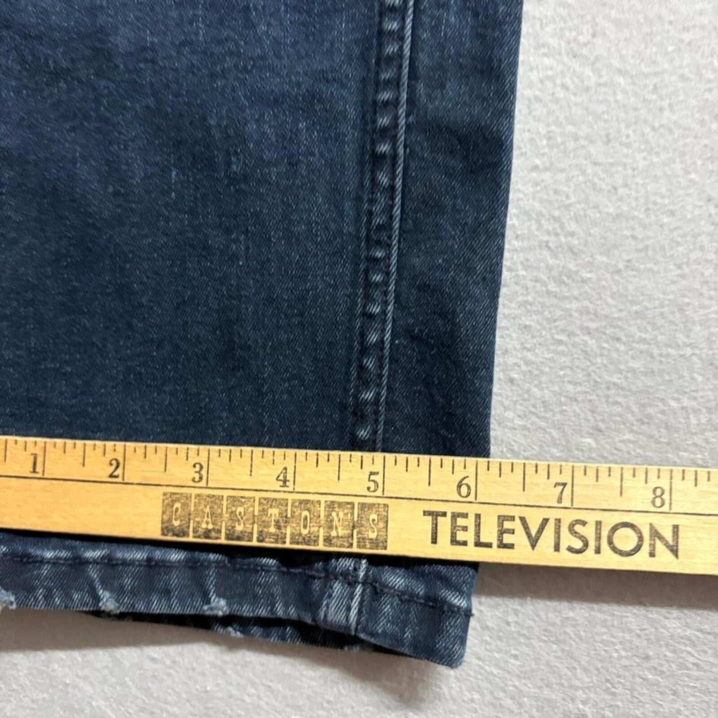 DKNY Jeans Mens 32x30 Mercer Skinny Fit Dark Wash Stretch Blue Denim