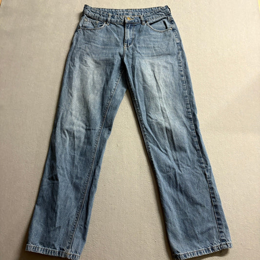 Empyre Zia Vintage Straight Jeans Womens 29 Blue Denim 100% Cotton High Rise