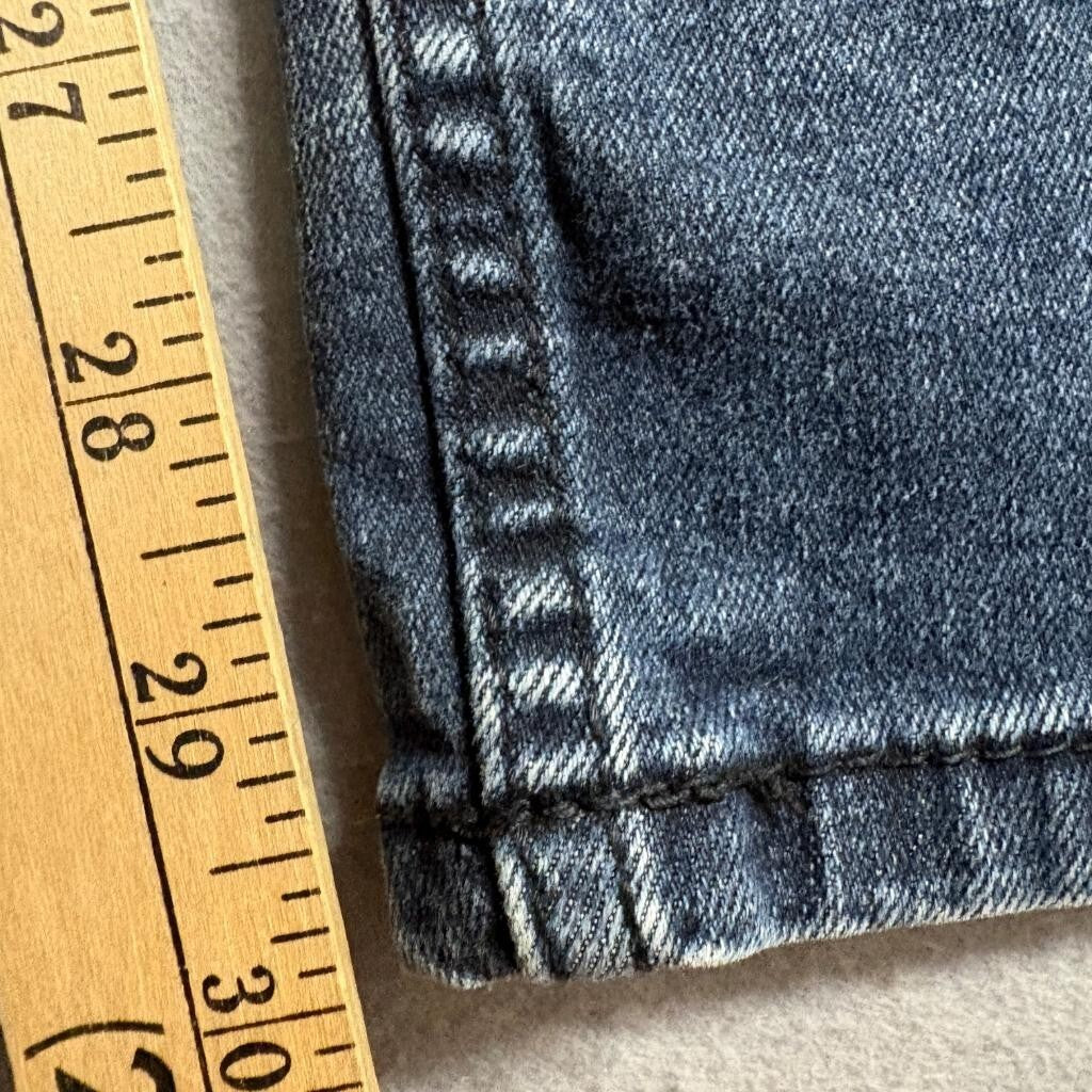 Buffalo David Bitton Jackson-X Straight Stretch Jeans Mens 38x32 Dark Wash Blue