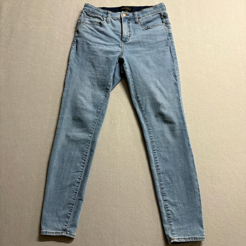 Bold Elements Women Skinny Jeans Size 8 Light Wash Repreve Recycled Denim