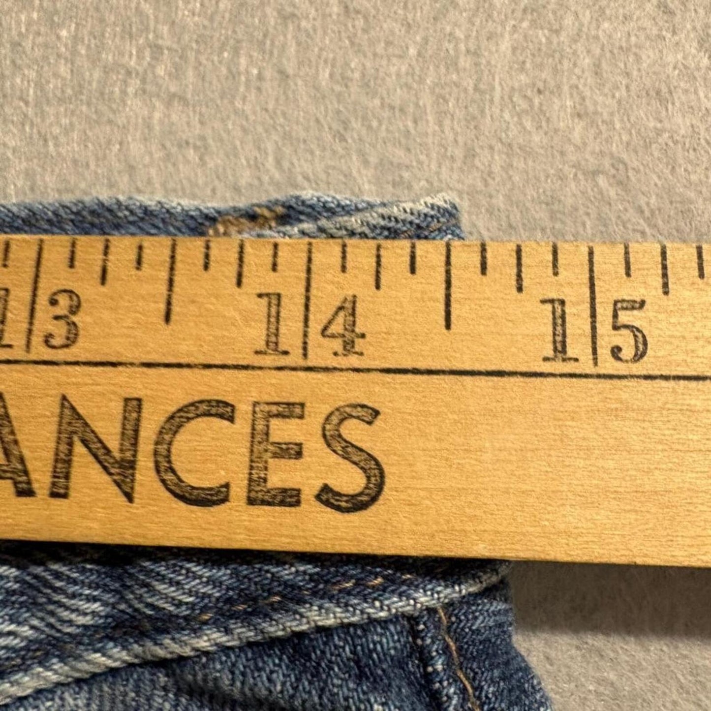 Uniqlo Wide Leg Jeans Womens 25 Blue Denim High Rise Cotton Blend like 29x28