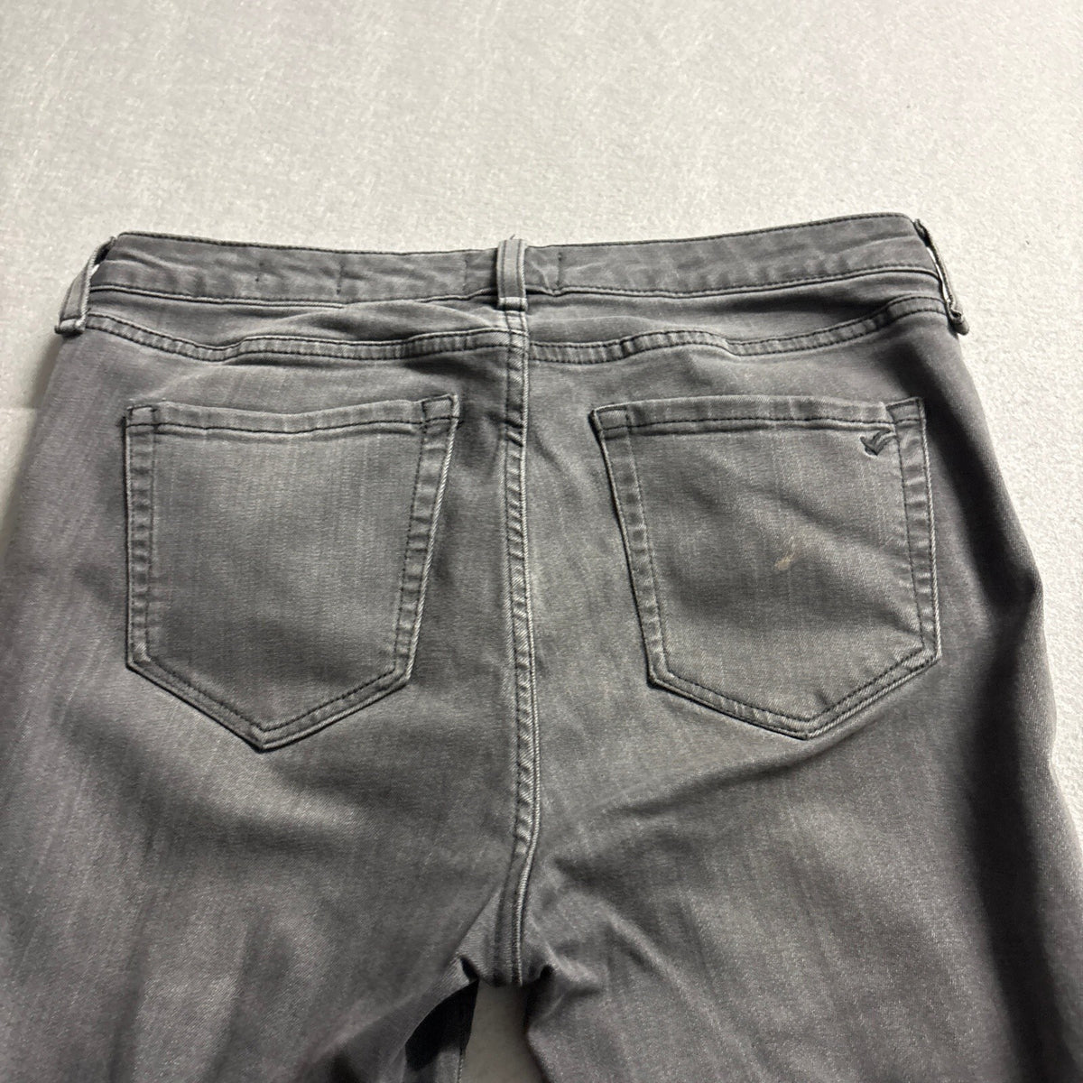 William Rast Womens Perfect Skinny Jeans Size 30 Gray High Low Asymmetric Hem