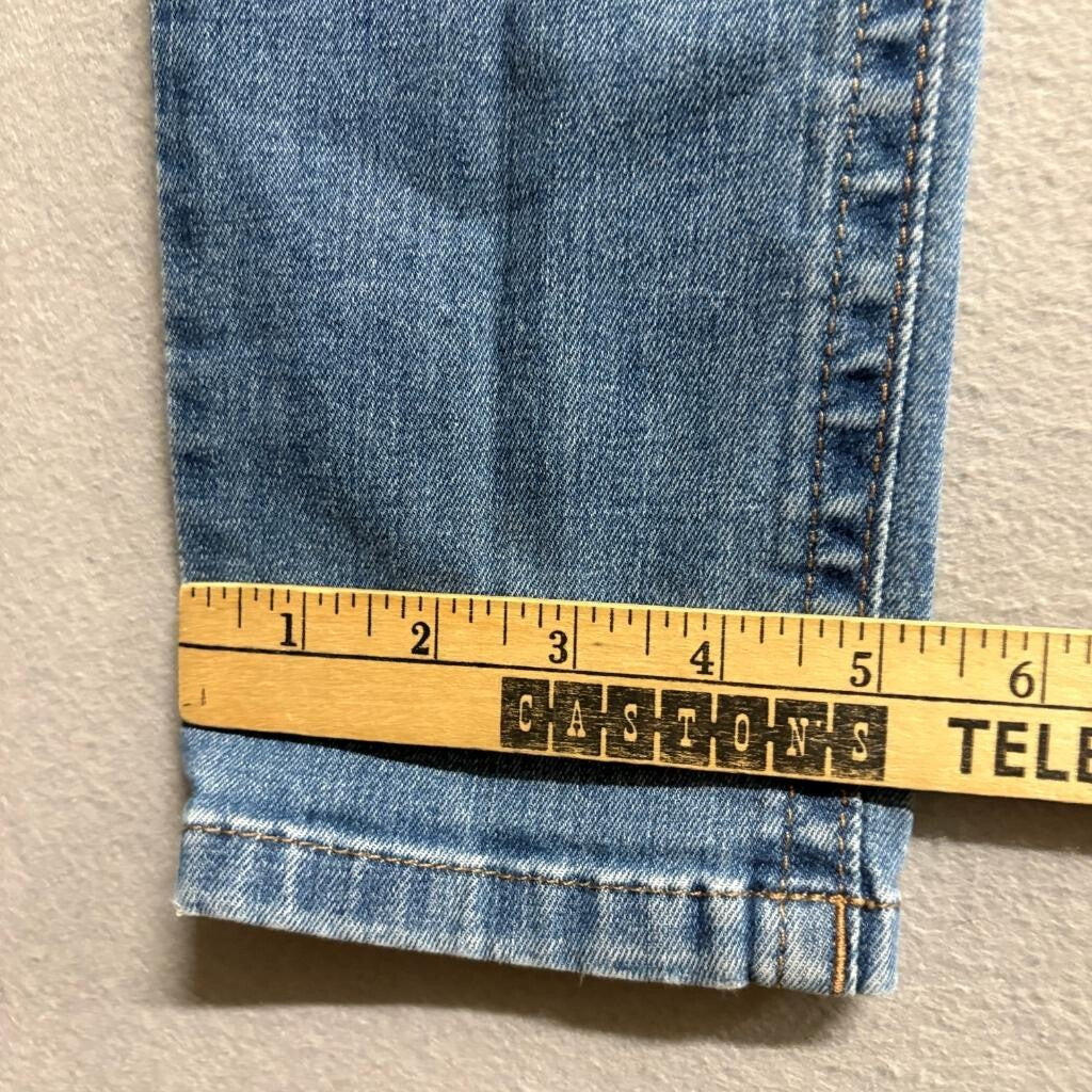 DL1961 Amanda Skinny Jeans Womens Size 28 Distressed Blue Denim Mayhem Wash