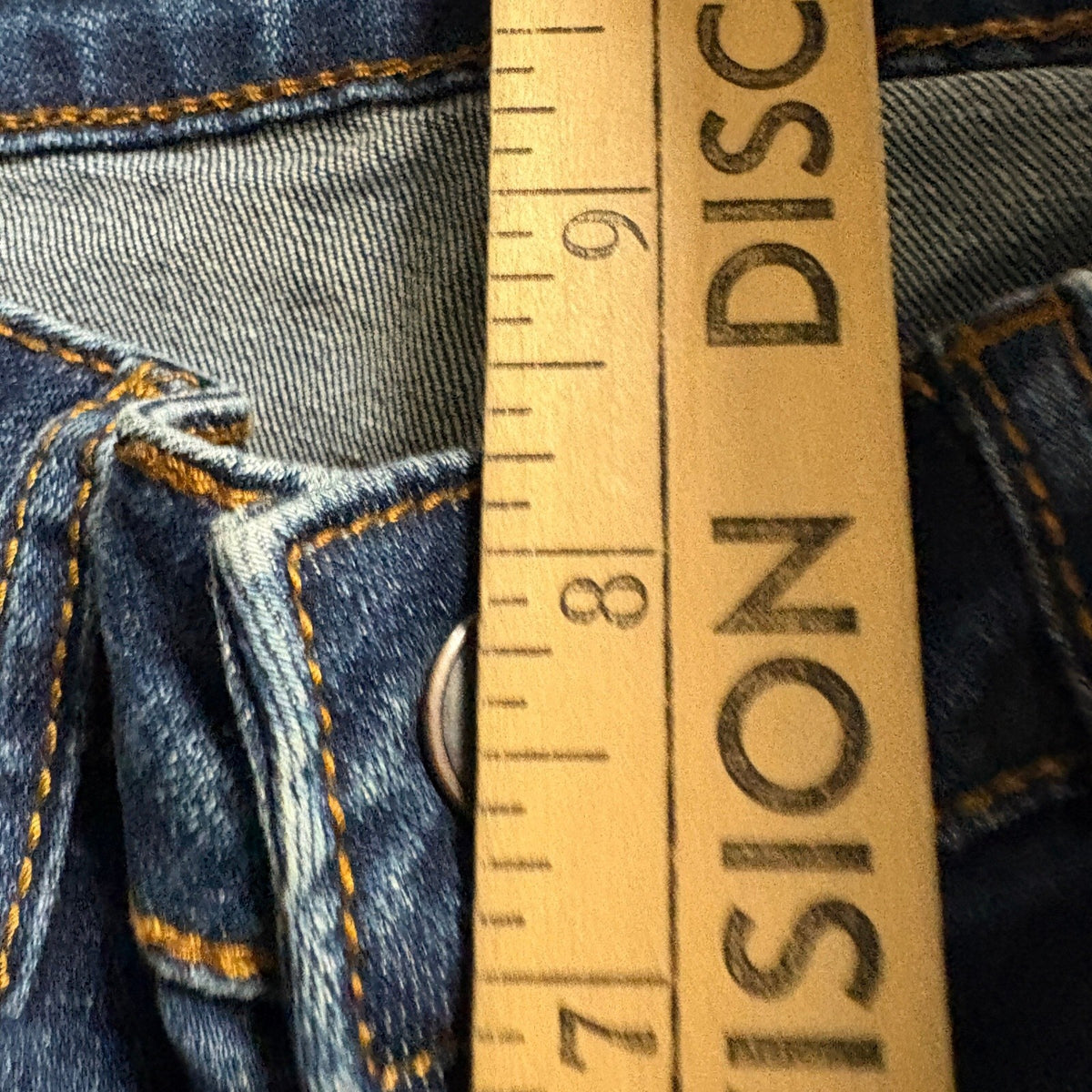 Bobore Flare Jeans Womens Size 28 Blue Denim Stretch Bell Bottom Pants New