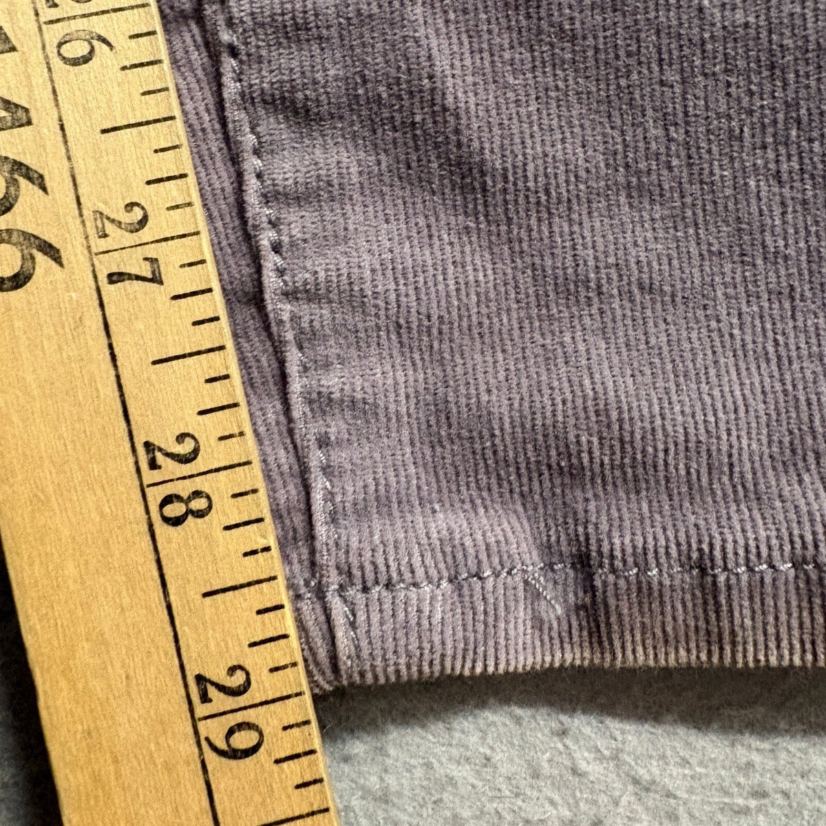 KUT from the Kloth Diana Skinny Corduroy Pants Womens Size 8 Gray Stretch Velvet