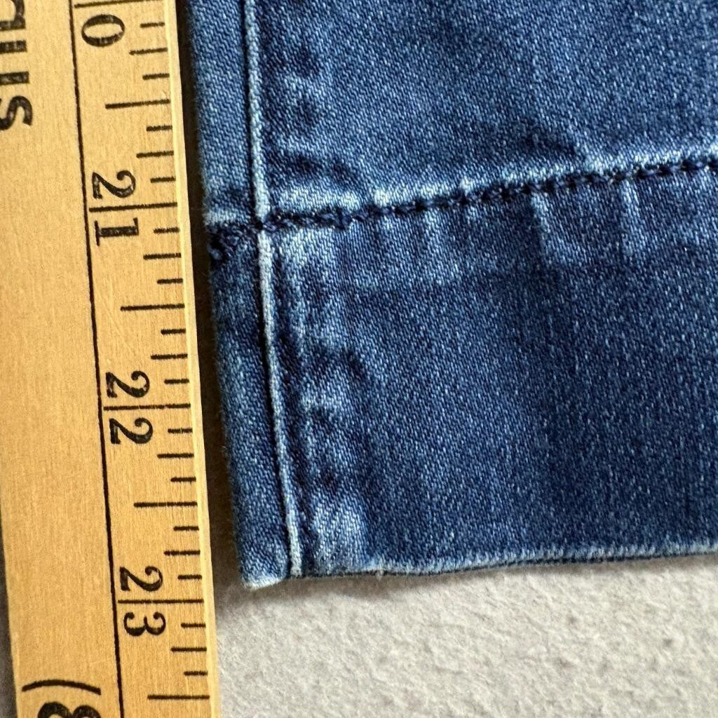 Universal Thread High Rise Wide Leg Crop Jeans Womens Size 2 26 Blue Denim