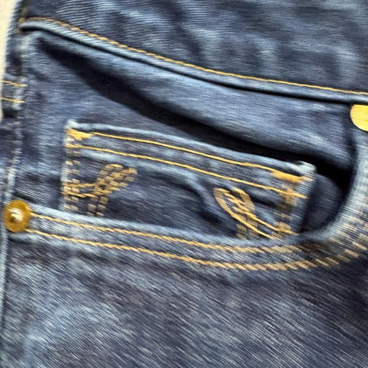 True Religion Tony Bootcut Jeans Womens 29 Blue Denim Made in USA Stretch