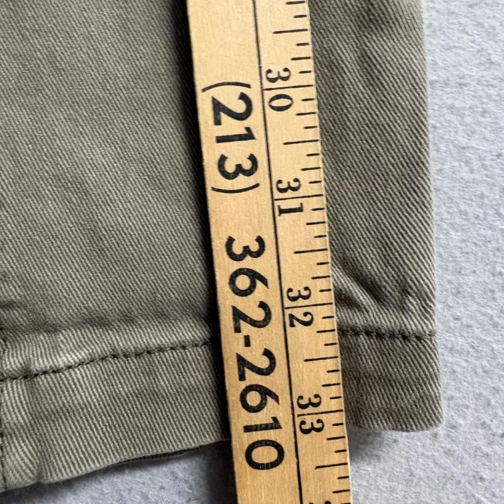 Elwood Pants Womens Small Green Cotton Blend Elastic Drawstring Waist Jogger