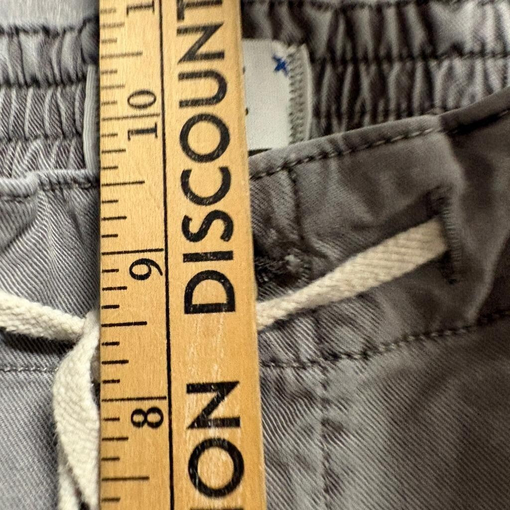 Paige Mens Mayslie Jogger Pants Size 27 Gray Lyocell Blend Drawstring Waist
