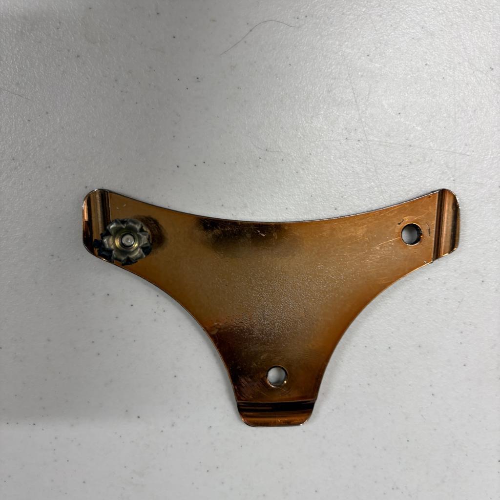 Harley-Davidson Copper Custom Triple Tree Cover Plate Bar & Shield Logo
