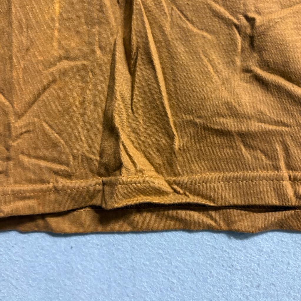 Vintage Hankey Heavyweight Blank T-Shirt Mens XL Brown Single Stitch Made in USA
