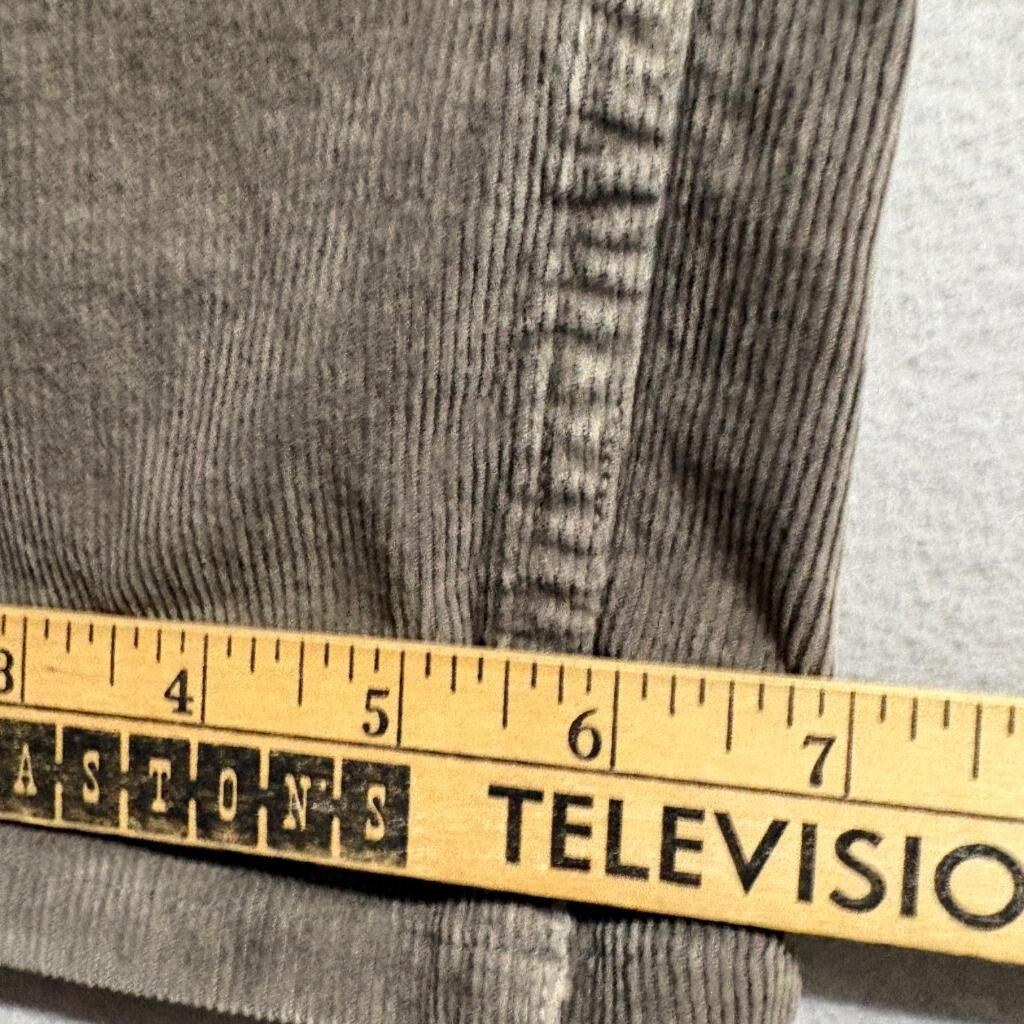 Gant Rugger The Cordster Pants Mens 30x32 Brown Corduroy Stretch Slim Straight