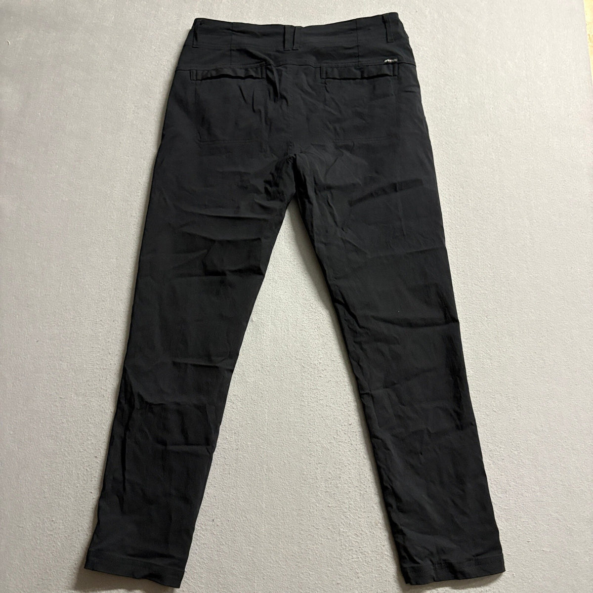 Swiss Alps Womens Pants Medium Black Hiking Outdoor Stretch Cargo Pockets