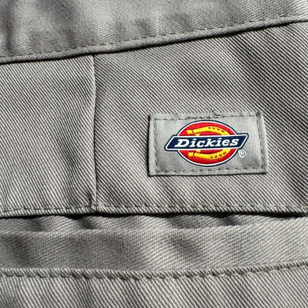 Dickies 874 Original Fit Mens Work Pants Gray Chino Flat Front 38x28