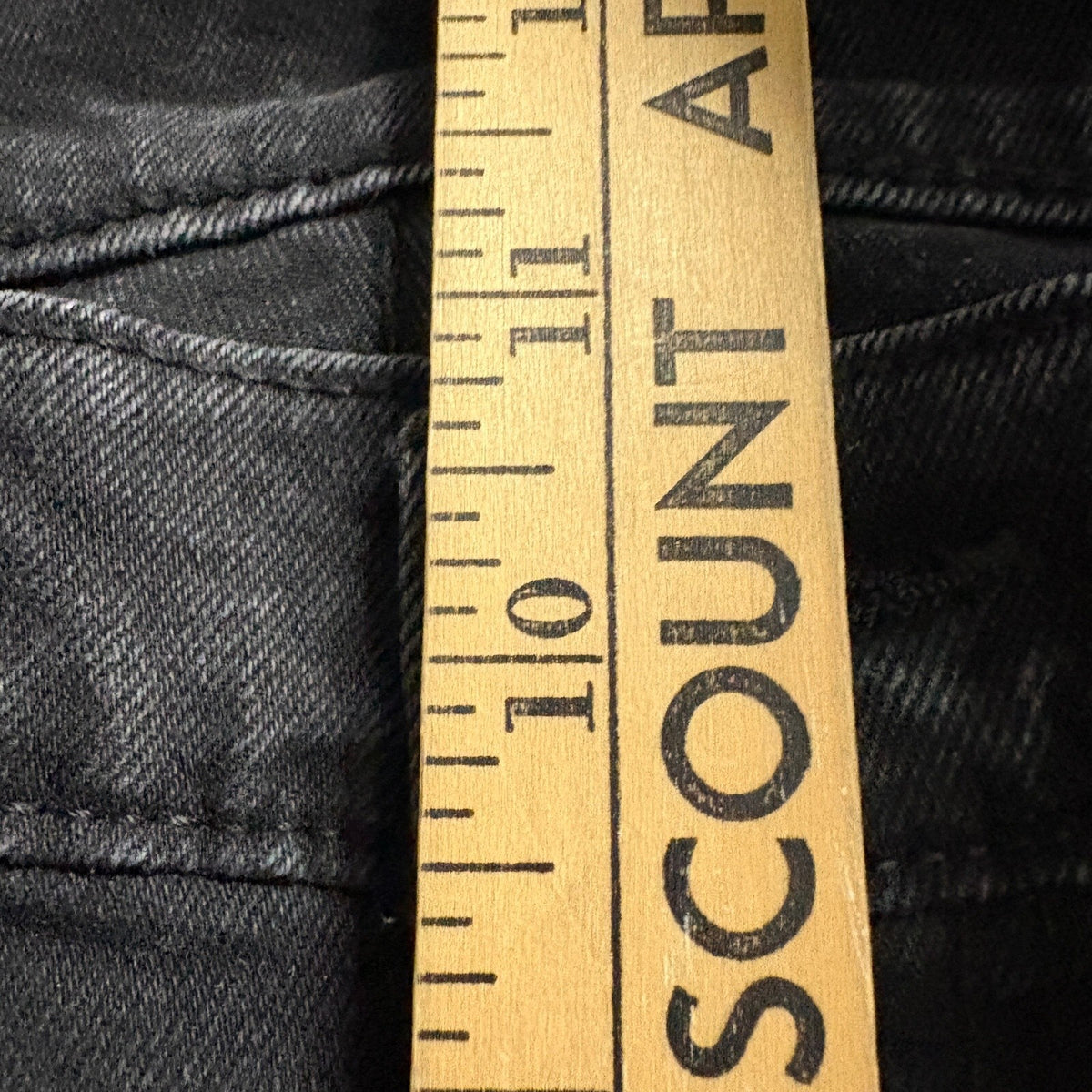 Levi's 514 Straight Fit Black Denim Jeans Mens W34 L32 Dark Wash Stretch