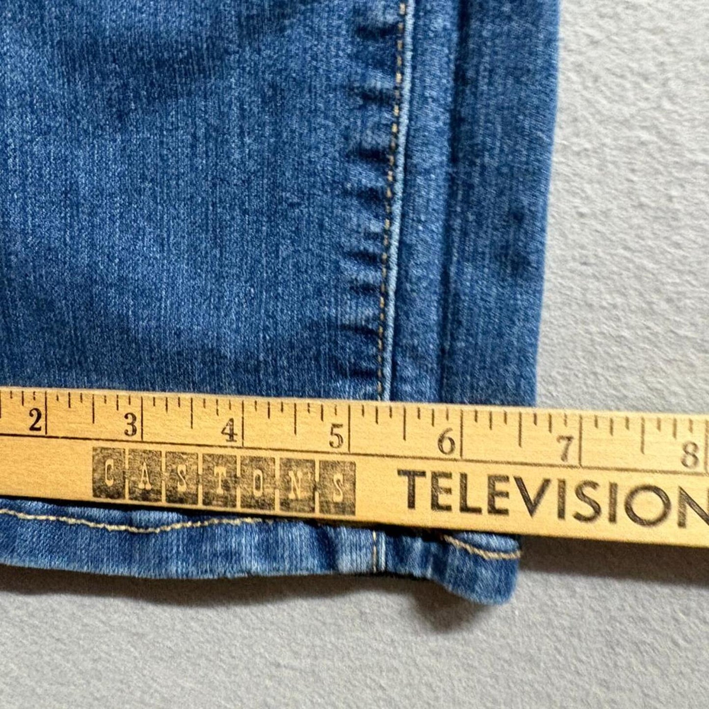 The Childrens Place Girls Skinny Jeans Size 16 Blue Denim Stretch Adjustable