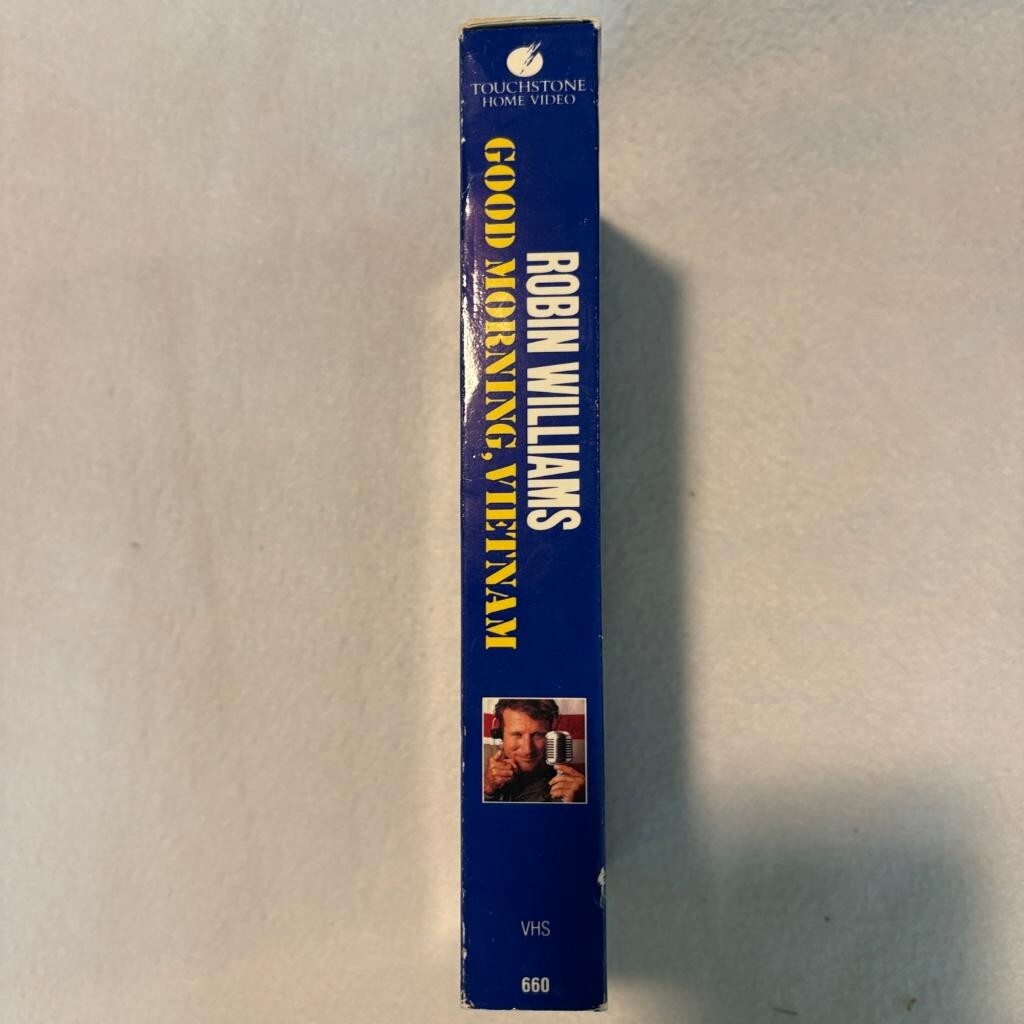 Good Morning Vietnam VHS Robin Williams Touchstone Home Video 1987 Tape