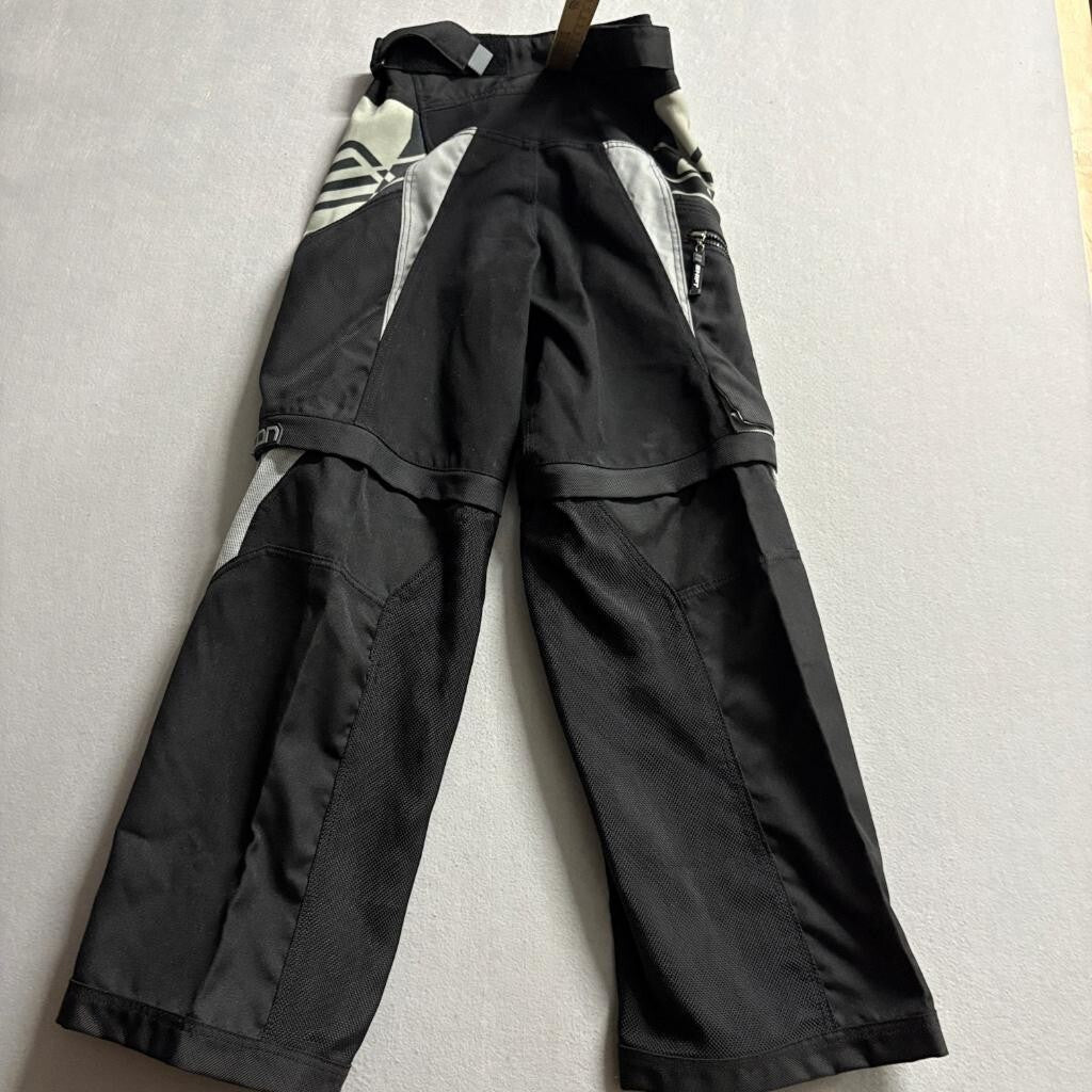 Shift Recon Motocross Pants Mens Size 28 Black MX Riding Off Road Dirt Bike