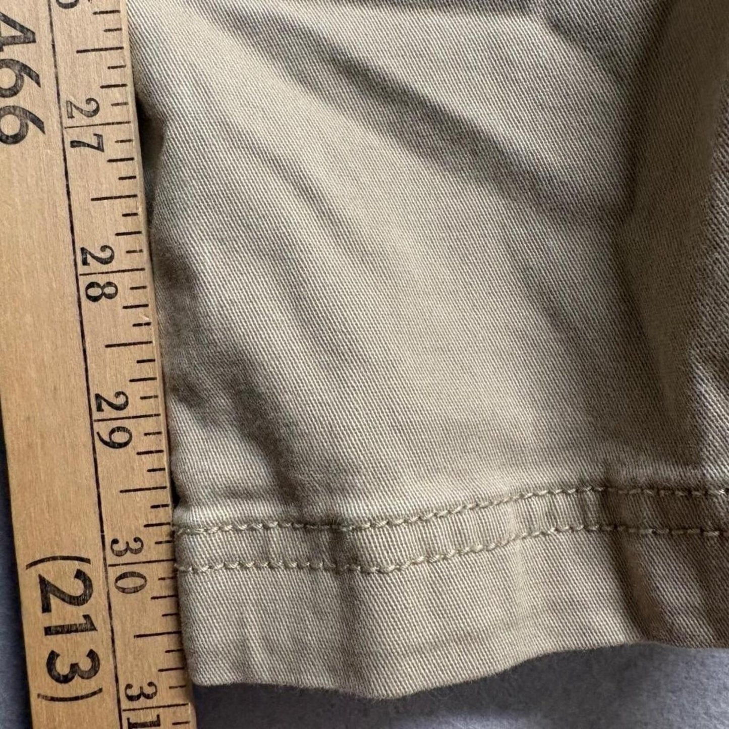 Arizona Jean Co Womens Cargo Pants Size 11 Khaki Green Y2K Utility Wide Leg