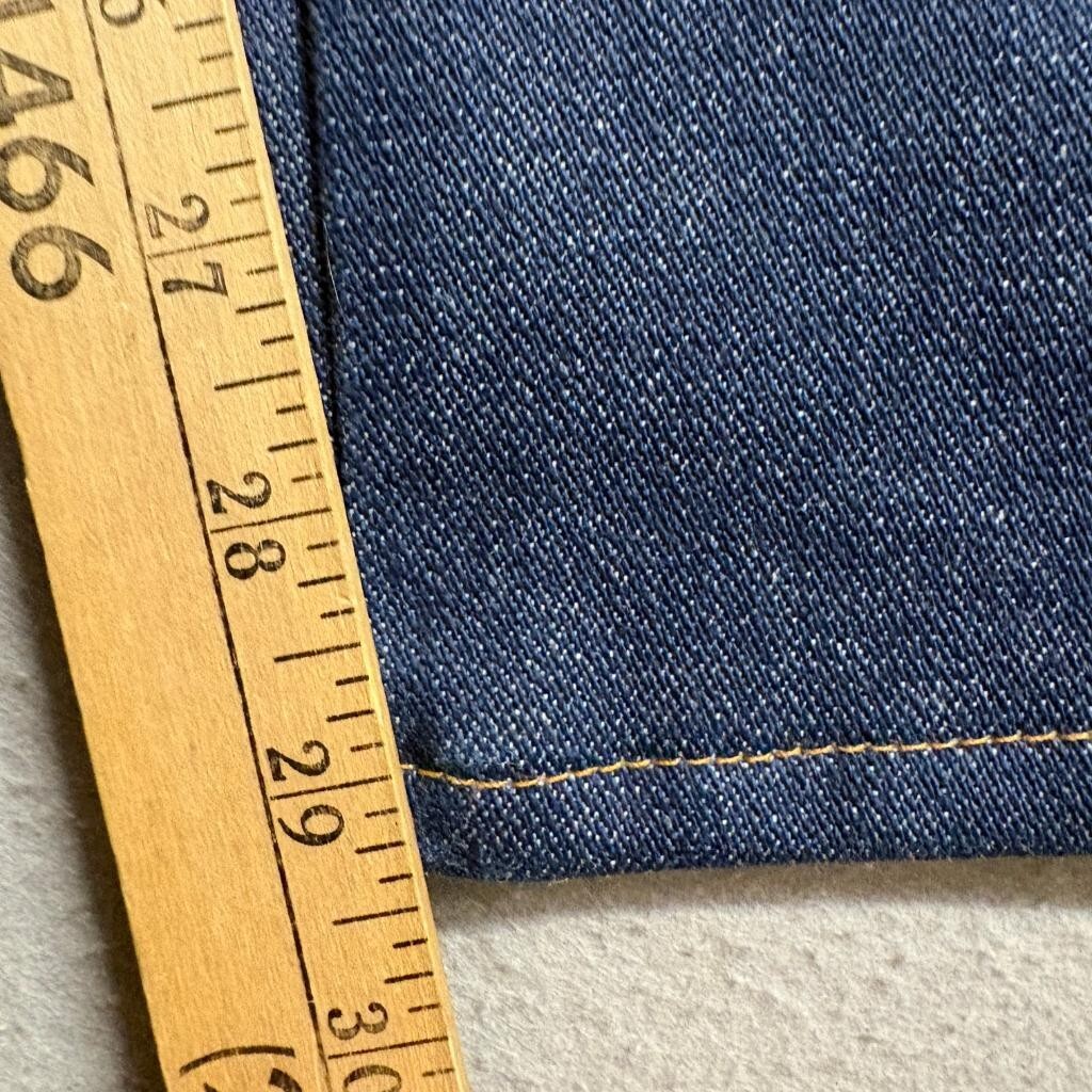 Vintage Wrangler 13MWZ Cowboy Cut Jeans Mens 31x30 Blue Denim Made in USA New