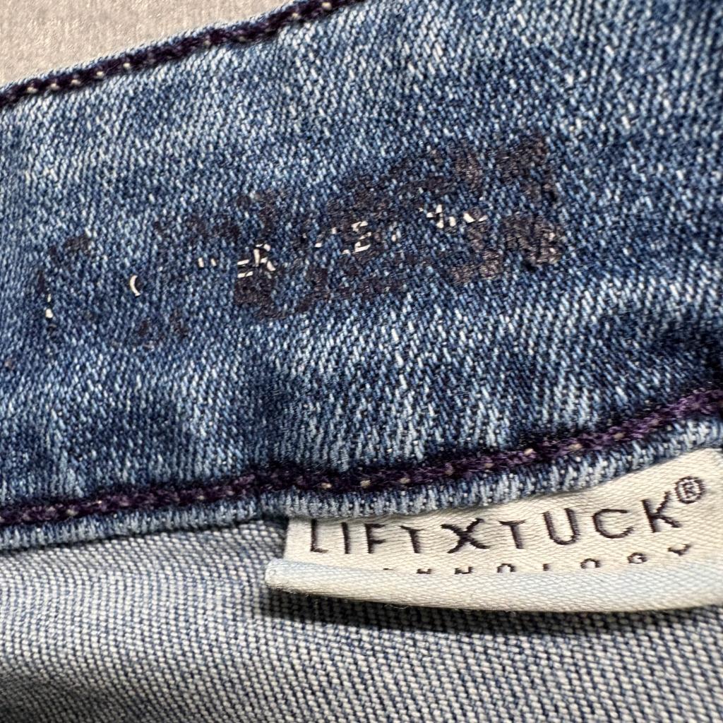 NYDJ Lift Tuck Skinny Jeans Womens Size 10 Blue Denim Ankle Cropped Stretch