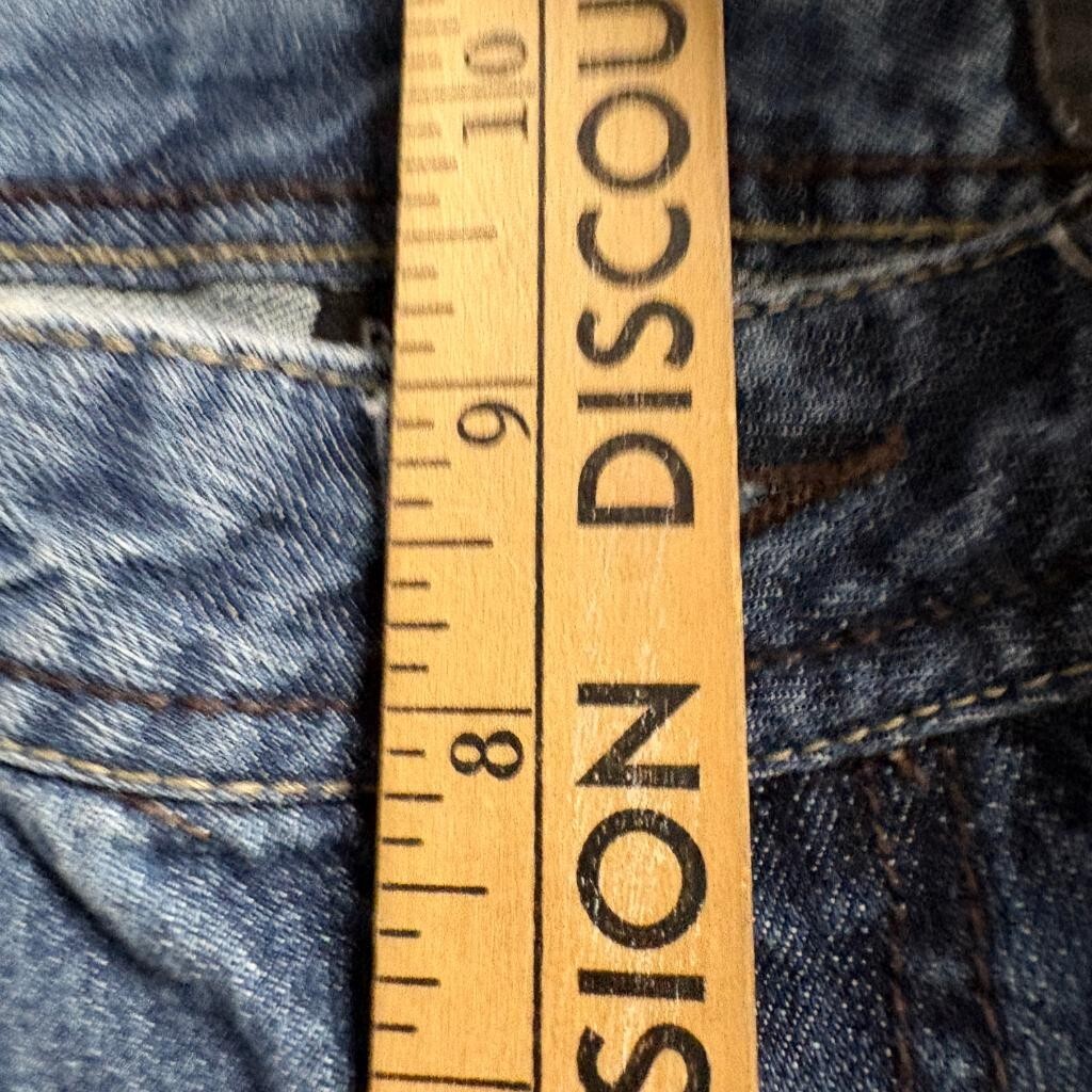Buffalo David Bitton Driven Jeans Boys Size 16 Straight Leg Blue Denim