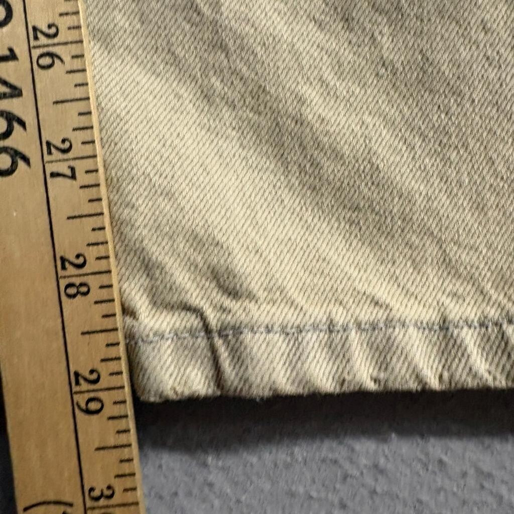 BDG Urban Outfitters Balloon Jeans Womens 26W Green Khaki High Rise Cinch Back