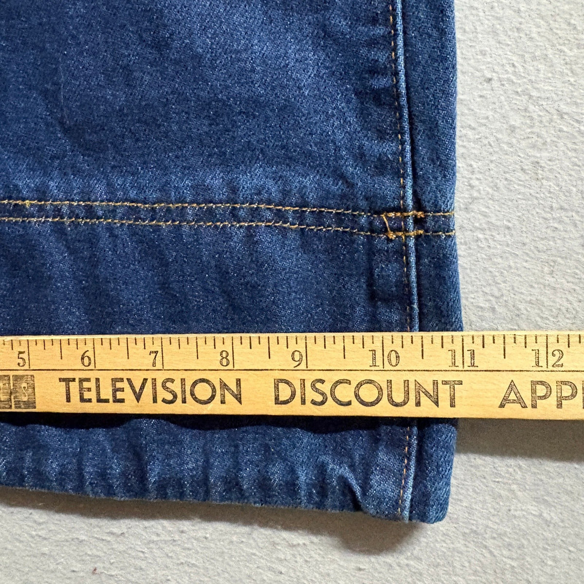 SHEIN Wide Leg Jeans Womens Tall Medium Dark Wash High Rise Denim Cuffed Hem