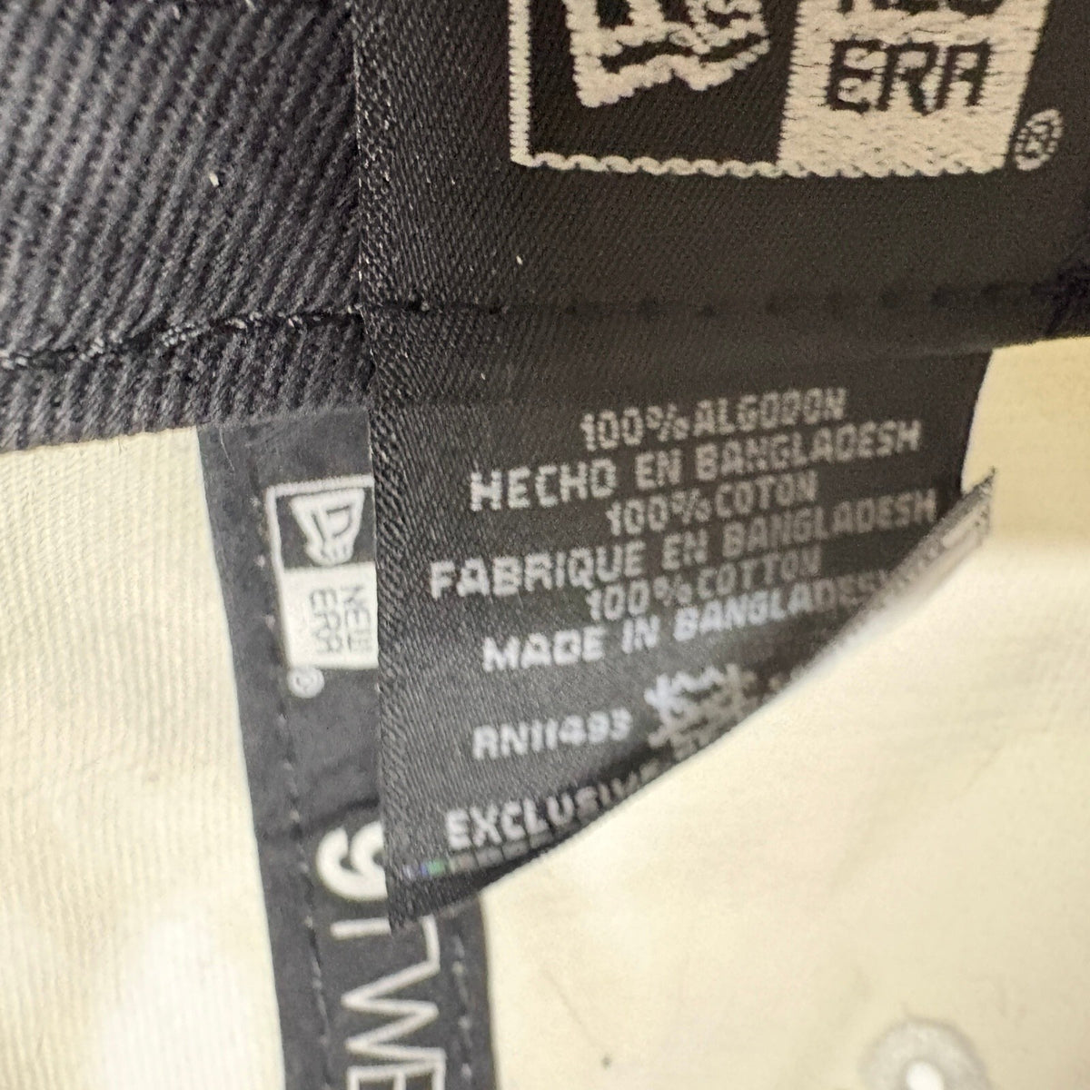 LA Kings New Era 9TWENTY Adjustable Hat Cream White Hockey Skull Crossbones Cap - Photo 6