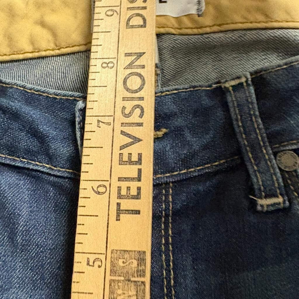 Paige Skyline Skinny Jeans Womens 28 Blue Denim Mid Rise Stretch