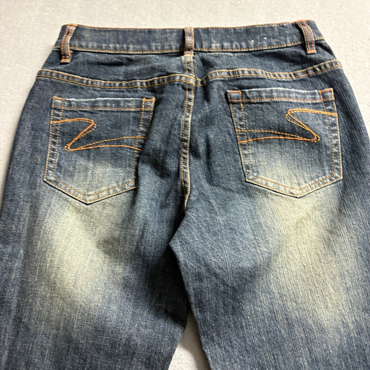 Tint Jeans Womens Size 4 Blue Denim Stretch Straight Leg Mid Rise Medium Wash