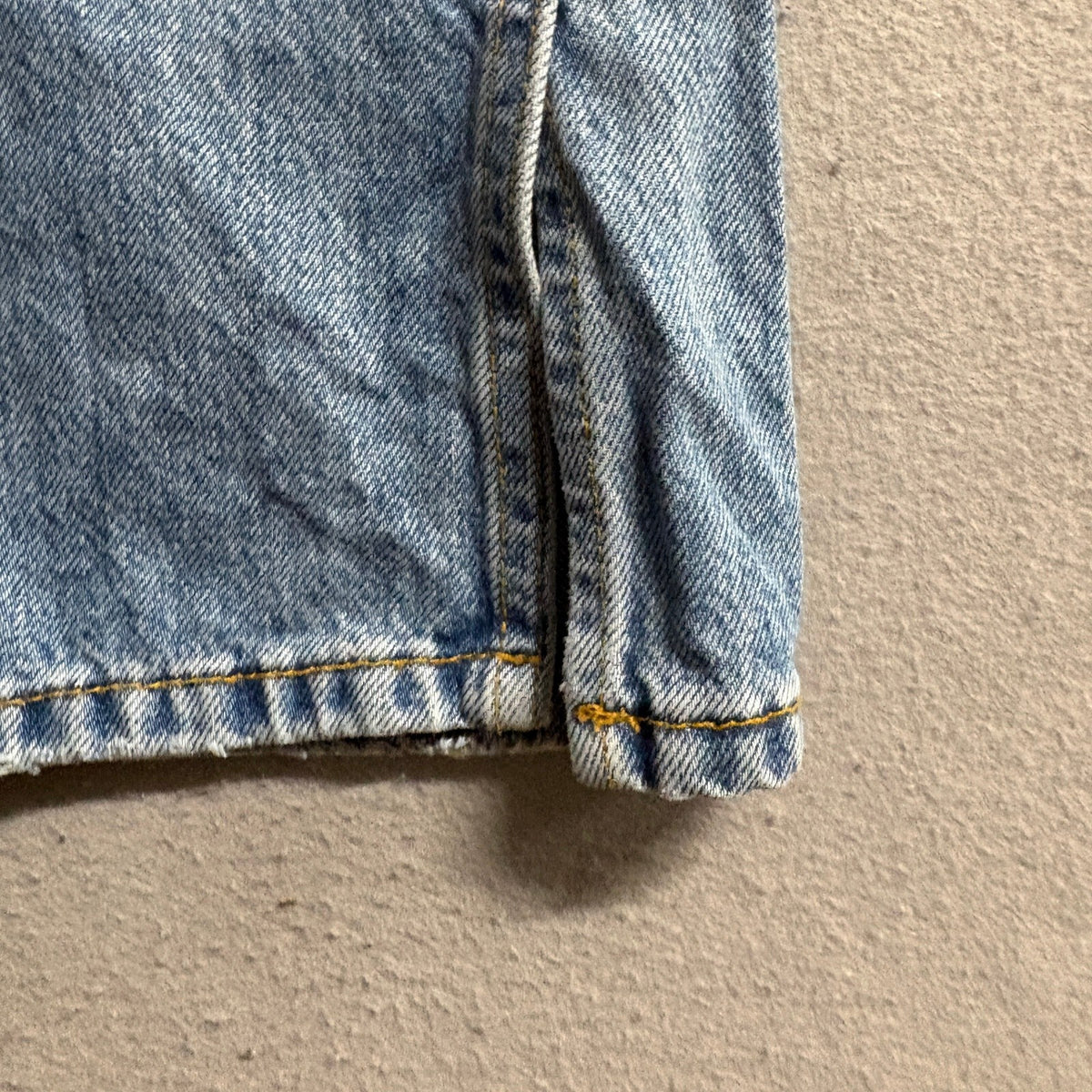 River Island Cropped Kickflare Jeans Womens US 2 UK 6R Distressed Blue Denim