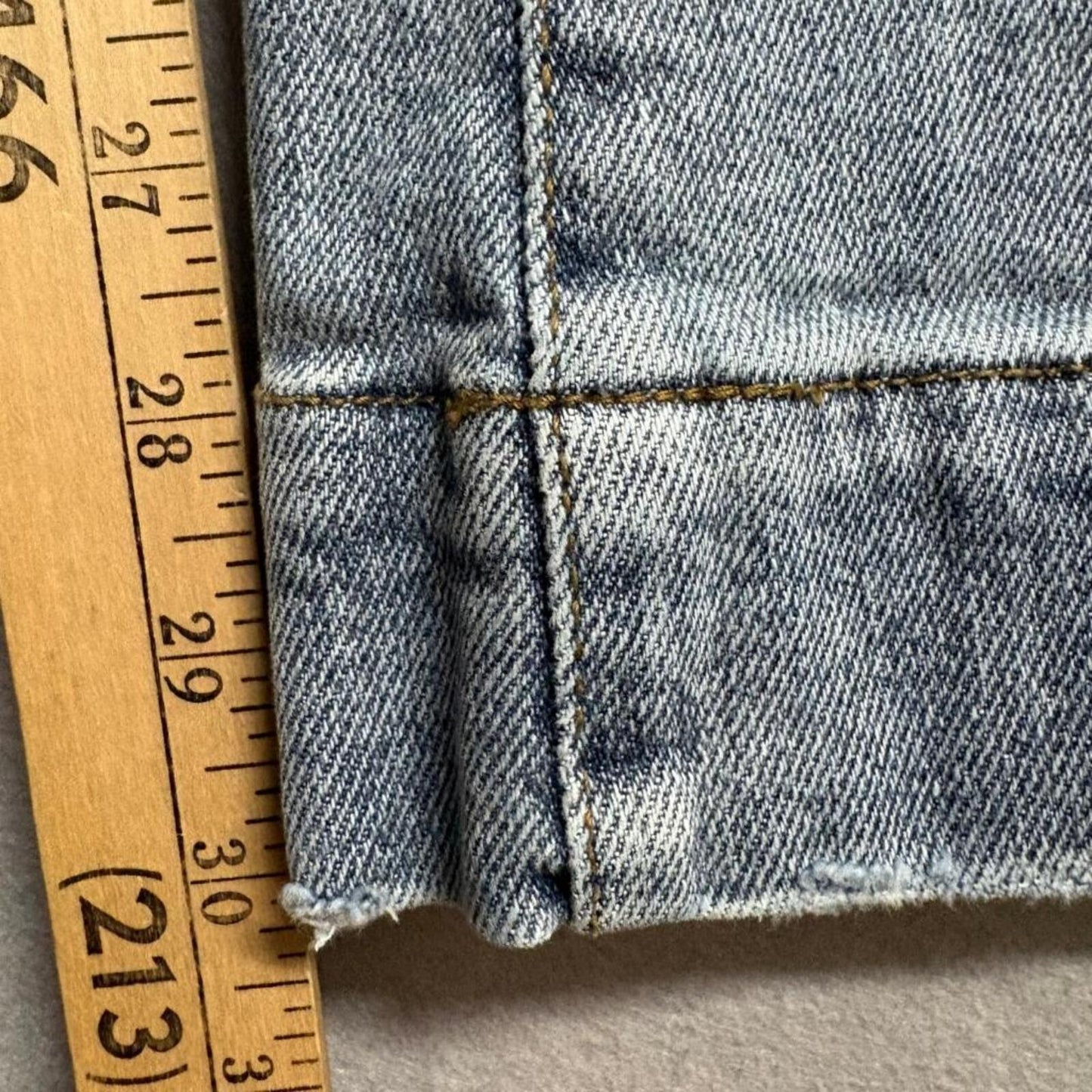 Kensie Jeans The Savannah High Rise Flare Womens Size 8/29 Blue Denim Stretch
