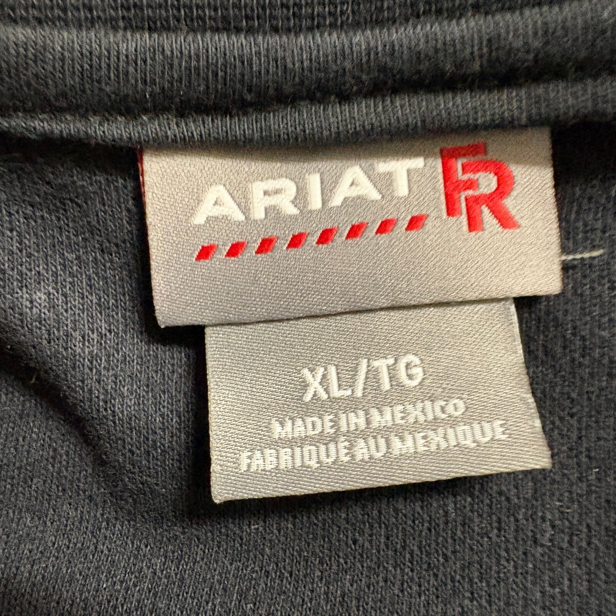 Ariat FR Work Shirt Womens XL Black Flame Resistant Long Sleeve CAT 2 V-Neck Tee