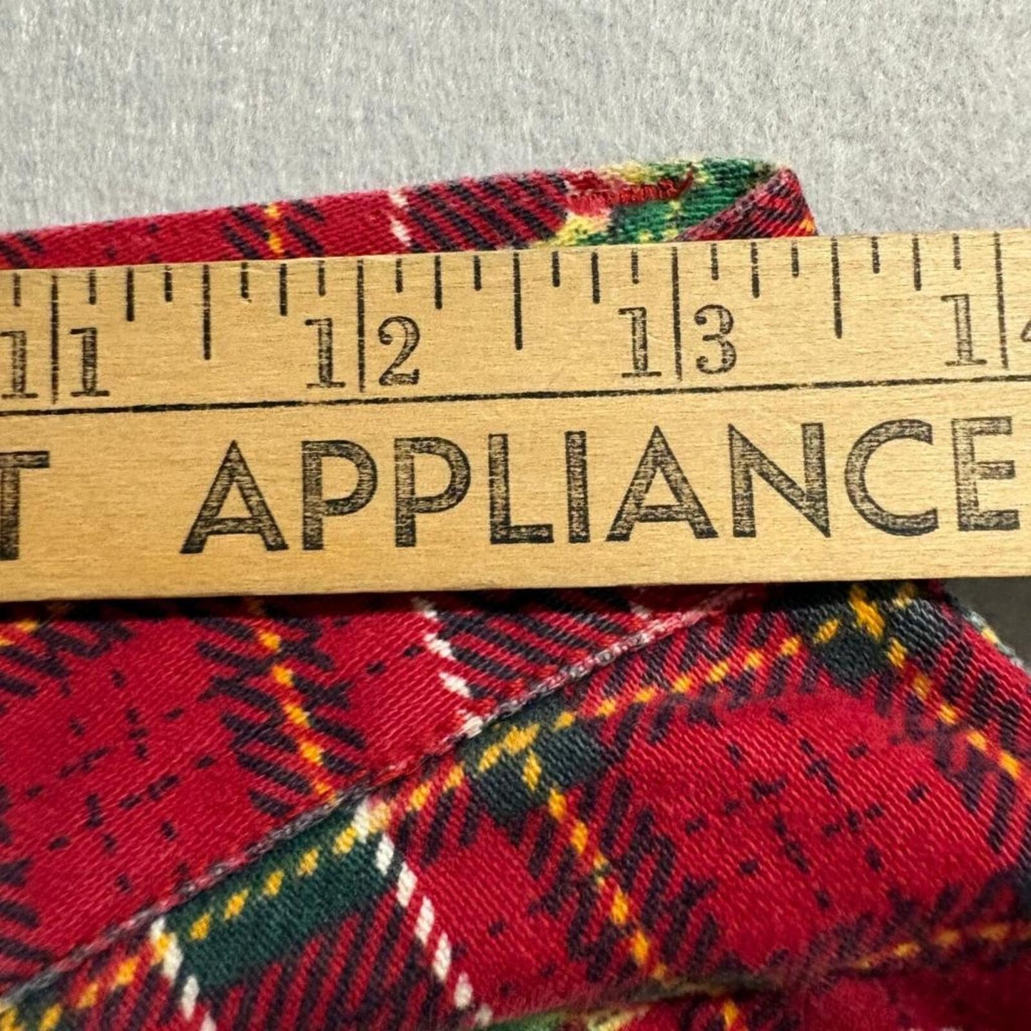 Vintage Gap Denim Plaid Floral Jeans Womens 26 Red Tartan Rose Print 90s