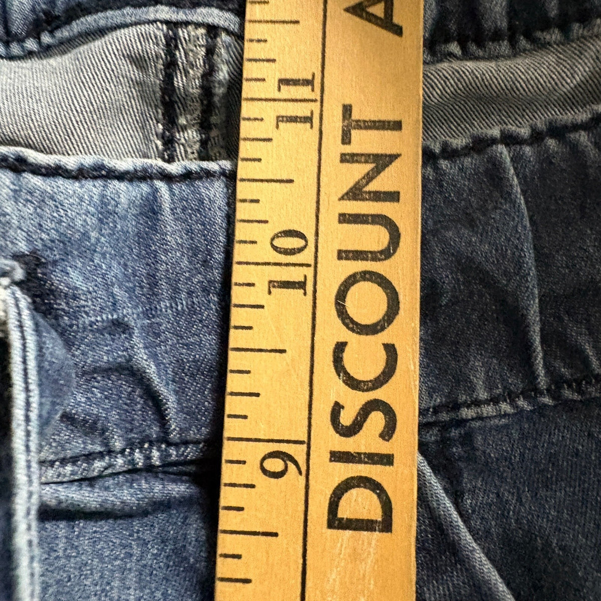 Gemma Rae Denim Jogger Pants Womens Plus 16W Medium Wash Stretch Elastic Waist