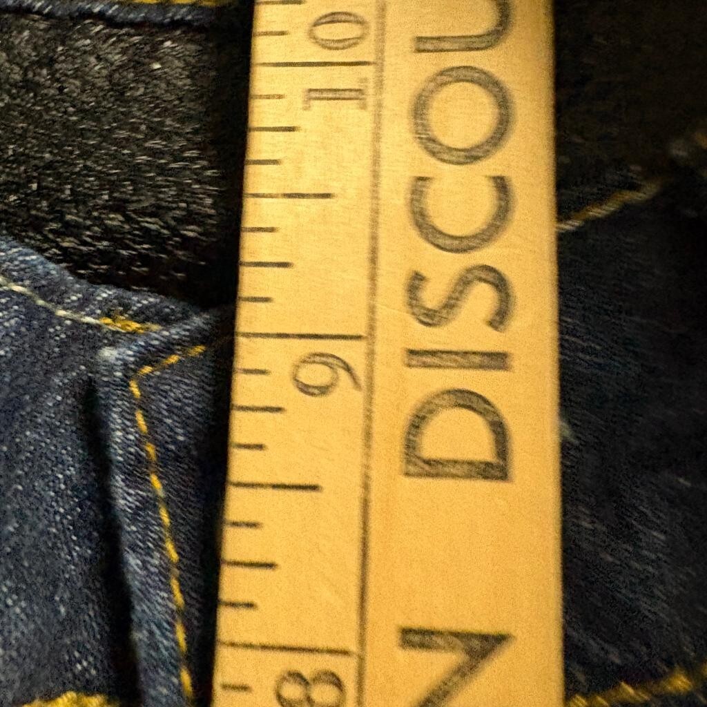 Iron Workers Kevlar Reinforced Motorcycle Riding Jeans Mens Size 6 Blue Denim