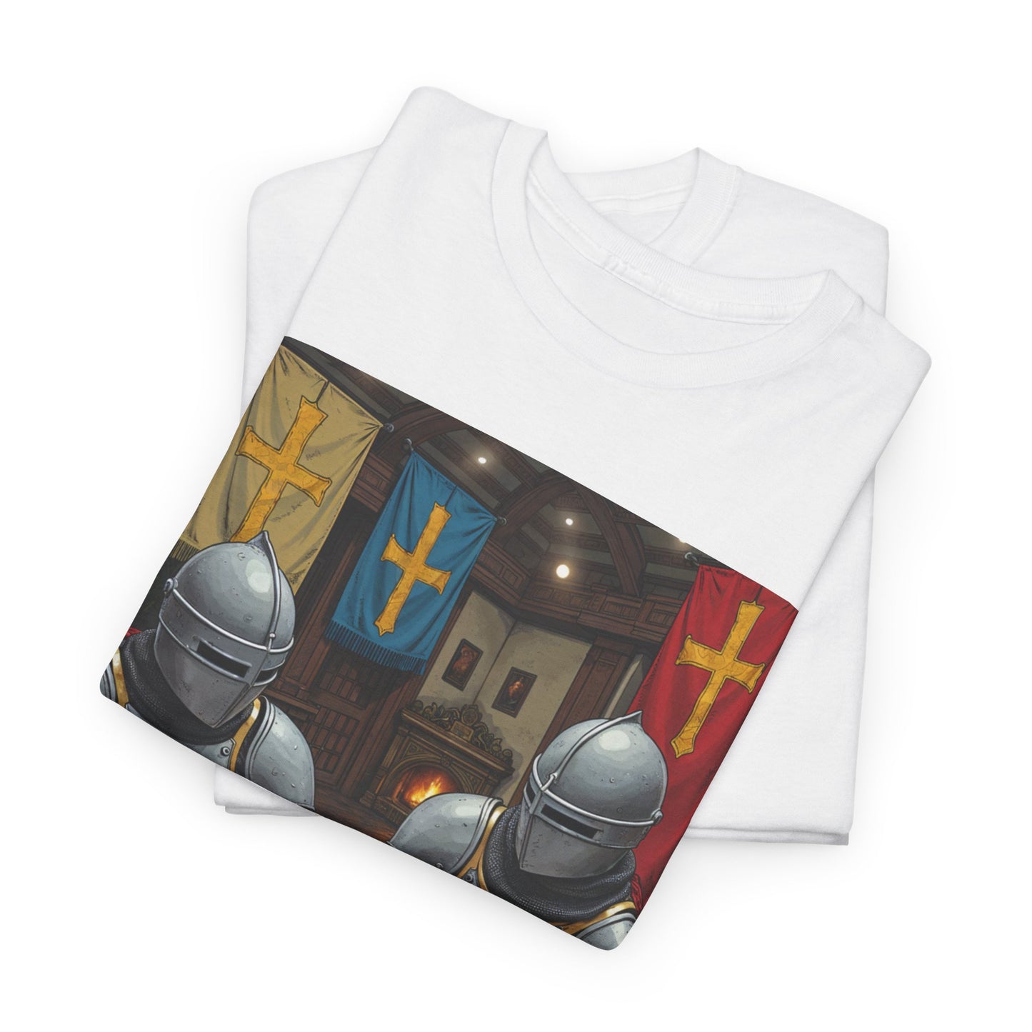 Knights Game Controllers Unisex Heavy Cotton Tee