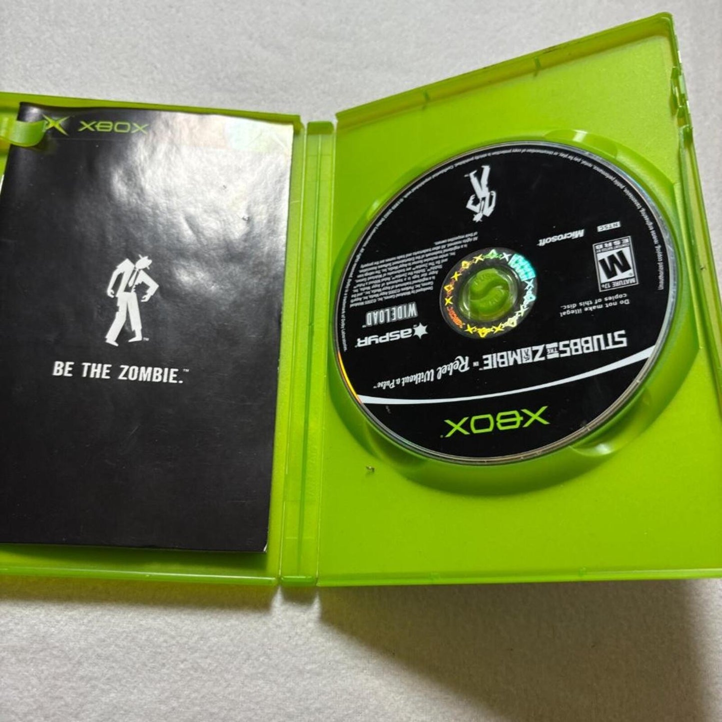 Stubbs the Zombie in Rebel Without a Pulse Microsoft Xbox CIB Tested
